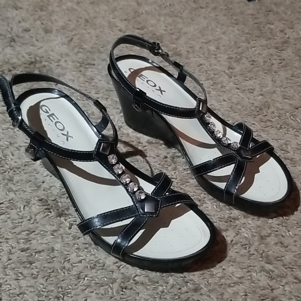 GEOX Waterproof Wedges respira